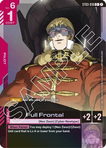 [ST03-010](C+) Full Frontal {Alt Art} {Foil}