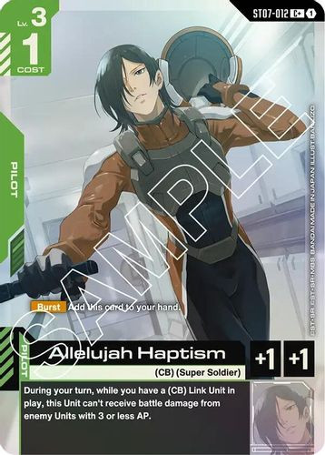 [ST07-012](C+) Allelujah Haptism {Alt Art} {Foil}