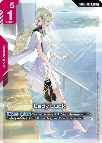 [ST08-013](C+) Lady Luck {Alt Art} {Foil}