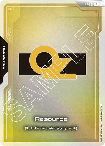 [RP-016](P) Resource {GCG Goods Set 01-First Combat} {Foil}