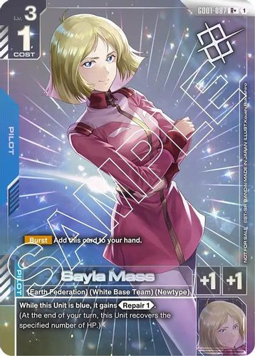 [GD01-087](R+) Sayla Mass {Store Tournament Winner Pack 01} {Foil}