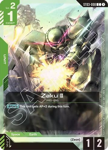 [ST03-008](C) Zaku II {Championship Participation Pack 01} {Foil}