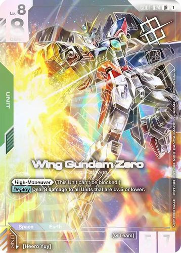 [GD01-024](LR) Wing Gundam Zero {Championship Winner Card 01} {Foil}