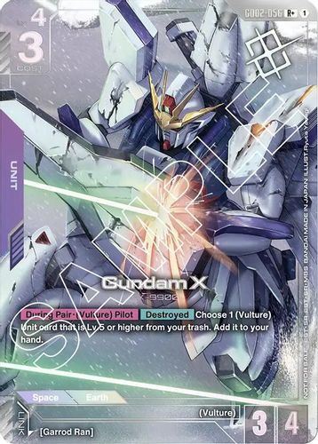[GD02-056](R+) Gundam X {Store Tournament Winner Pack 02} {Foil}