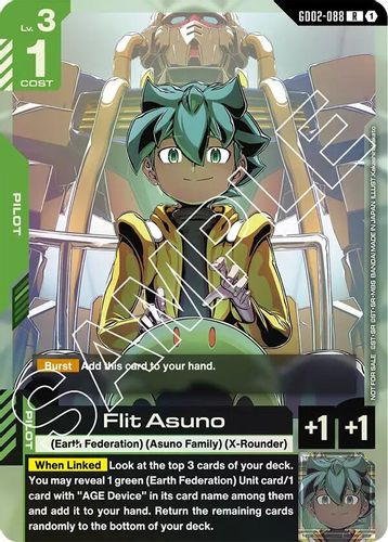 [GD02-088](R) Flit Asuno {GD02 Release Event} {Foil}
