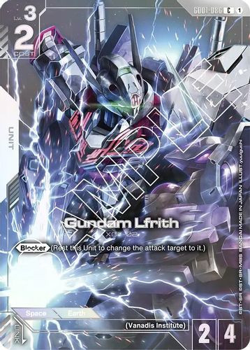 [GD01-086](C) Gundam Lfrith {PCC-EVX05} {Foil}