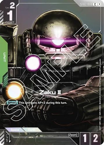 [ST03-008](C) Zaku II {PCC-EVX05} {Foil}