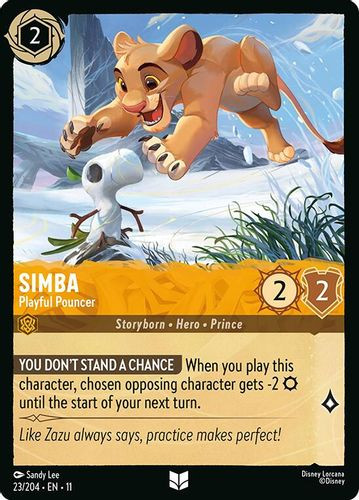 [LOR11-023/204](U) Simba - Playful Pouncer