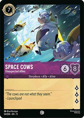 [LOR11-054/204](C) Space Cows - Unexpected Allies