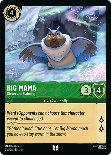 [LOR11-071/204](U) Big Mama - Clever and Calming