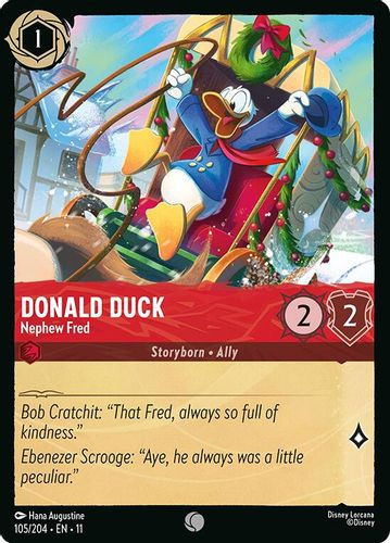 [LOR11-105/204](C) Donald Duck - Nephew Fred