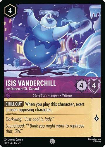 [LOR11-038/204](C) Isis Vanderchill - Ice Queen of St. Canard (Foil)