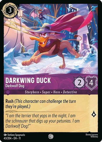 [LOR11-043/204](C) Darkwing Duck - Darkwolf Dog (Foil)