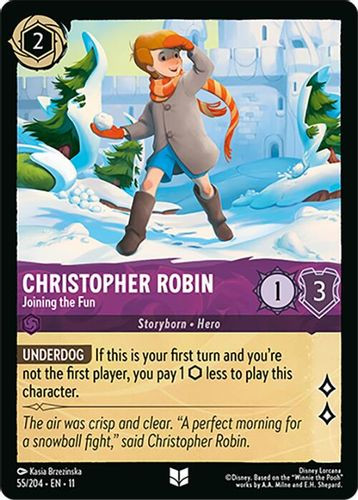 [LOR11-055/204](U) Christopher Robin - Joining the Fun (Foil)