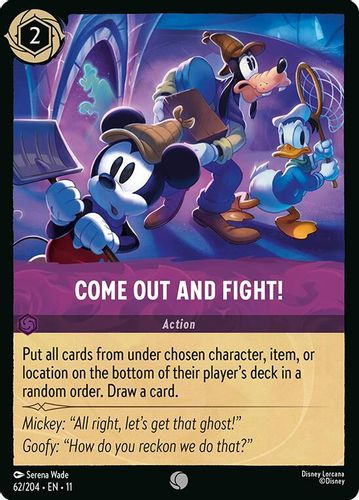 [LOR11-062/204](C) Come Out and Fight! (Foil)