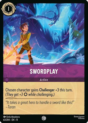 [LOR11-063/204](C) Swordplay (Foil)