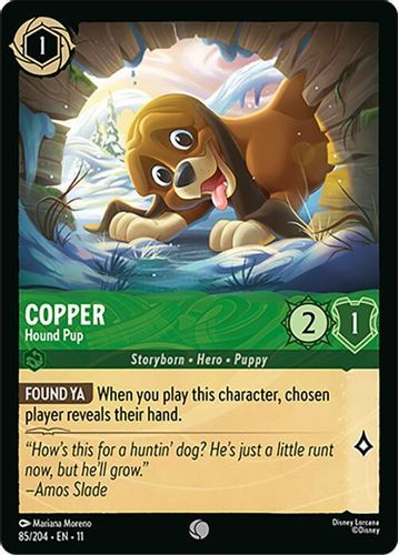 [LOR11-085/204](C) Copper - Hound Pup (Foil)
