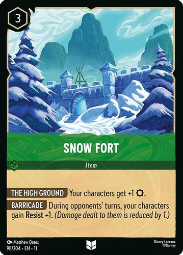 [LOR11-098/204](U) Snow Fort (Foil)