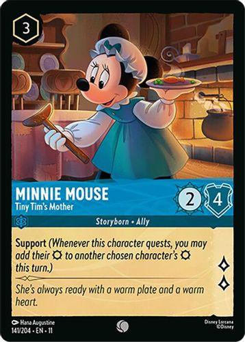 [LOR11-141/204](C) Minnie Mouse - Tiny Tim's Mother (Foil)