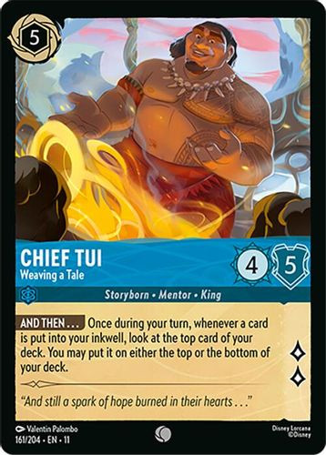 [LOR11-161/204](C) Chief Tui - Weaving a Tale (Foil)