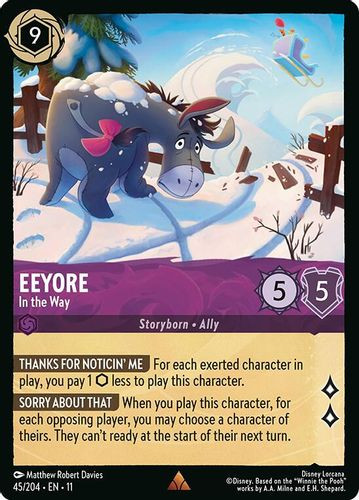 [LOR11-045/204](R) Eeyore - In the Way