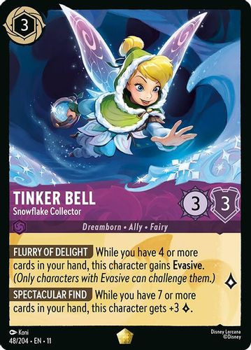[LOR11-048/204](L) Tinker Bell - Snowflake Collector
