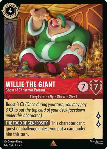 [LOR11-126/204](R) Willie the Giant - Ghost of Christmas Present