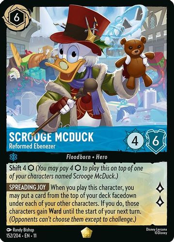 [LOR11-152/204](L) Scrooge McDuck - Reformed Ebenezer