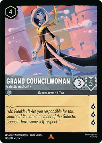 [LOR11-190/204](R) Grand Councilwoman - Galactic Authority