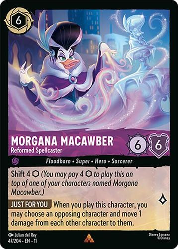 [LOR11-047/204](R) Morgana Macawber - Reformed Spellcaster (Foil)