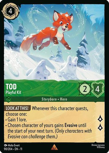 [LOR11-090/204](R) Tod - Playful Kit (Foil)
