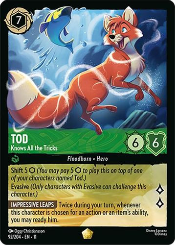 [LOR11-092/204](L) Tod - Knows All the Tricks (Foil)