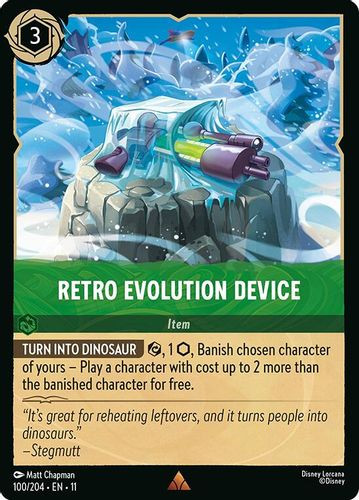 [LOR11-100/204](R) Retro Evolution Device (Foil)