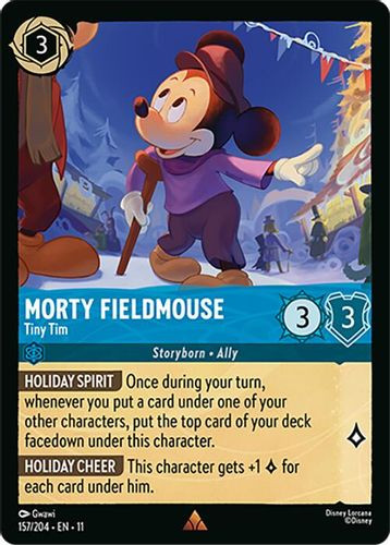 [LOR11-157/204](R) Morty Fieldmouse - Tiny Tim (Foil)