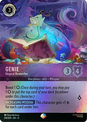 [LOR11-210/204](EP) Genie - Magical Researcher (Foil)