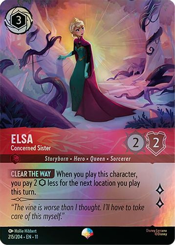 [LOR11-215/204](EP) Elsa - Concerned Sister (Foil)