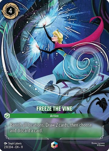 [LOR11-231/204](E) Freeze the Vine (Foil)