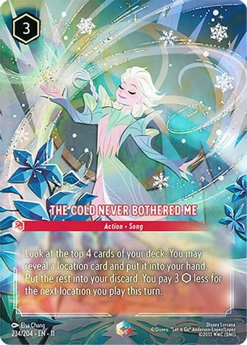 [LOR11-234/204](E) The Cold Never Bothered Me (Foil)