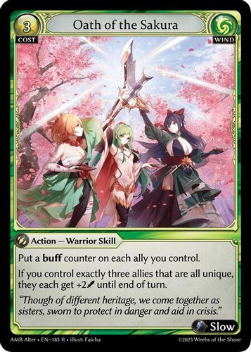 |GA05|<Alt>[AMB-EN-185](R) Oath of the Sakura