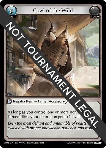 |GA05|<1st>[AMBDP-EN-05](C) Cowl of the Wild