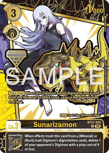 [BT21-055](C) Sunarizamon (Special Edition) (Foil)