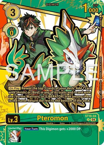 [ST18-04](R) Pteromon (Special Edition) (Foil)