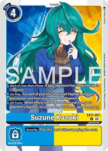 [EX11-057](R) Suzune Kazuki (Foil)