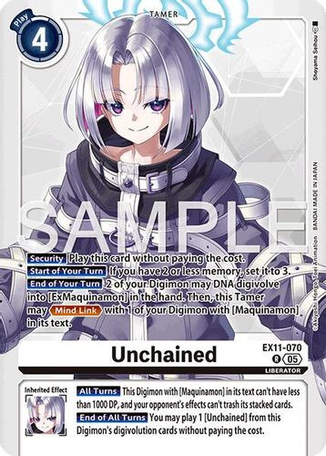 [EX11-070](R) Unchained (Foil)