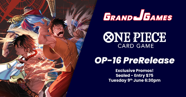 One Piece - OP-16 Prerelease (6:30pm Tuesday 9th June)
