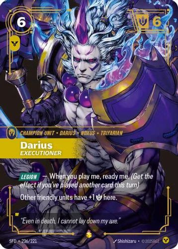 |RB02|[SFD-236/221](SC) Darius - Executioner {Foil}