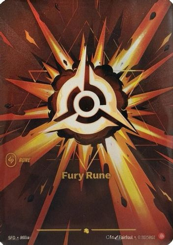 |RB02|[SFD-R01a/01a](AA) Fury Rune {Alt Art} {Foil}