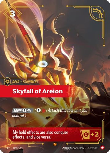 |RB02|[SFD-030/221](E) Skyfall of Areion {Foil}