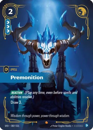 |RB02|[SFD-087/221](E) Premonition {Foil}