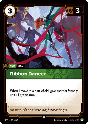 |RB02|[SFD-038/221](C) Ribbon Dancer {Foil}